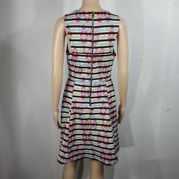 My Michelle Multicolor Striped Skater Dress - Picture 6 of 15